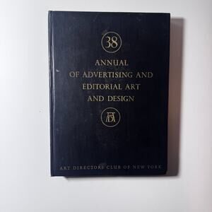 Vintage 1959 Advertising & Editorial Art Annual Classic Design Collector’s book
